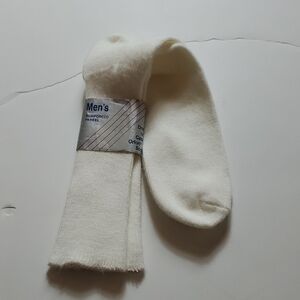 Men's White Socks